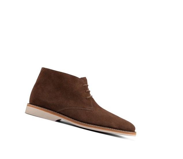 Clarks Atticus Limit Wildleder Wüstenstiefel Herren Kupfer | UECT32095