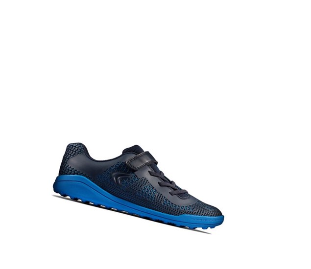Clarks Award Swift Sneakers Jungen Navy Blau | TUIM09157