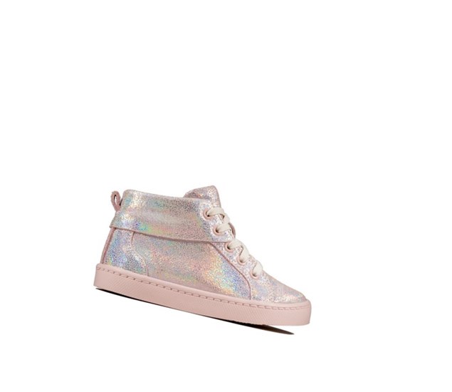Clarks City Oasis Leder Stiefeletten Mädchen Rosa | ZDLW26497