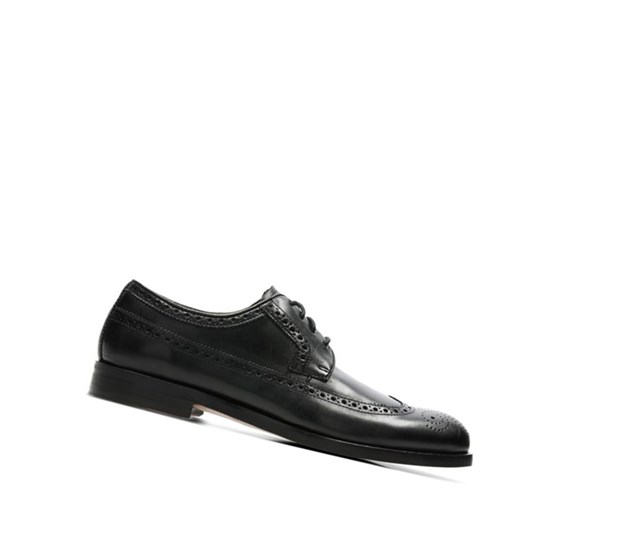 Clarks Coling Limit Leder Lederschuhe Herren Schwarz | QAON15640
