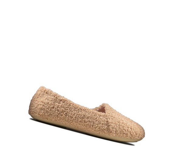 Clarks Cozily Snug Hausschuhe Damen Beige | YLWC28416