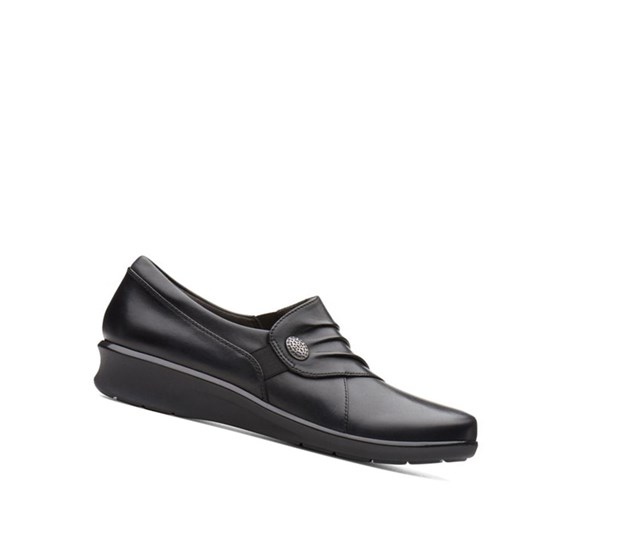Clarks Hope Roxanne Flache Schuhe Damen Schwarz | VPME34651