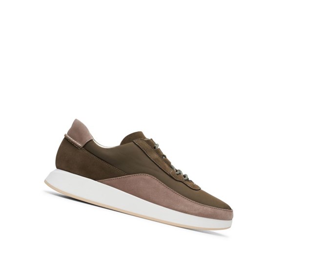 Clarks Kiowa Pace Sneakers Herren Olivgrün | SOZL51692
