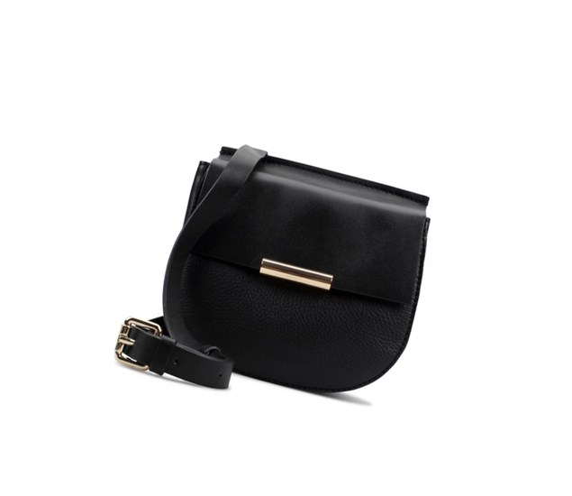 Clarks Maple May Leder Leather Bags Damen Schwarz | GKNL53704