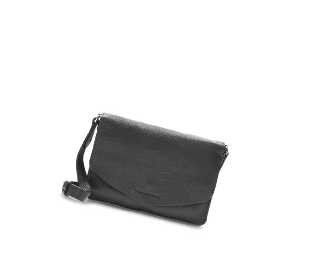 Clarks Marva Wave Leder crossbody taschen Damen Schwarz | MLQB68349