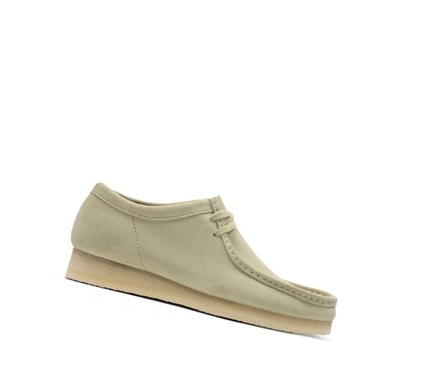 Clarks Original Wildleder Wallabee Herren Hellgrün | FIHZ28430