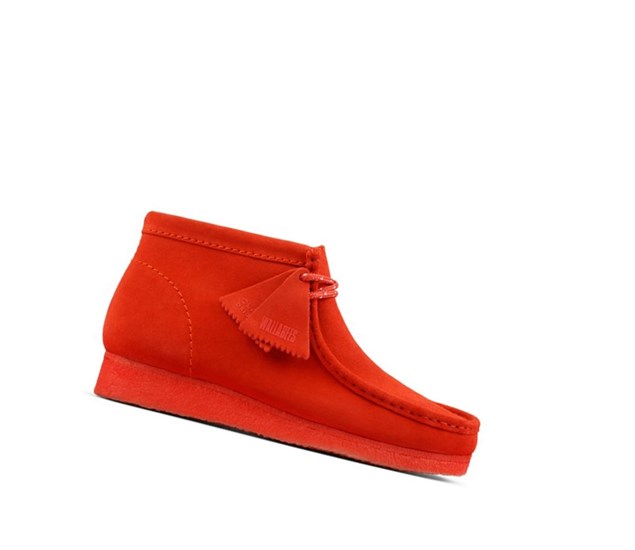 Clarks Original Wildleder Wallabee Herren Rot | HYPS97430