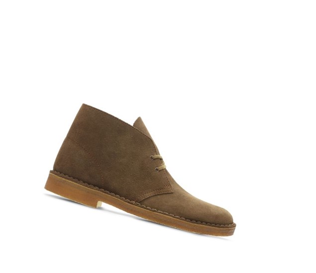 Clarks Original Wildleder Wüstenstiefel Herren Braun | HXFM23715