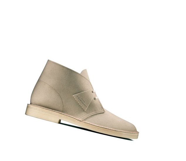 Clarks Original Wildleder Wüstenstiefel Herren Beige | NXVH58476