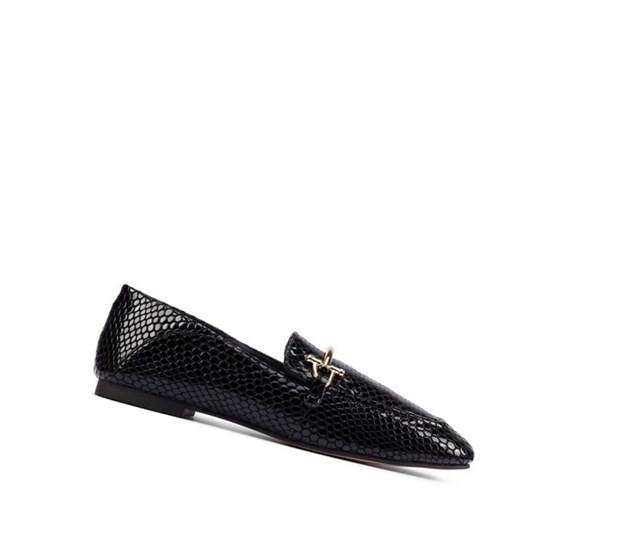 Clarks Pure 2 Leder Loafers Damen Schwarz | VSZW35478