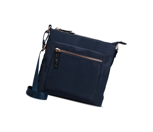 Clarks Raina Rush crossbody taschen Damen Navy | HTJU54903