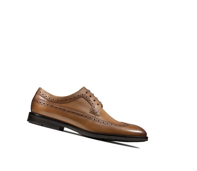 Clarks Ronnie Limit Leder Brogues Herren Braun | XEOP13540