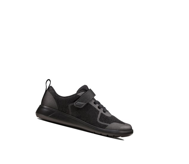 Clarks Scape Bright Schulschuhe Mädchen Schwarz | GJBF62031