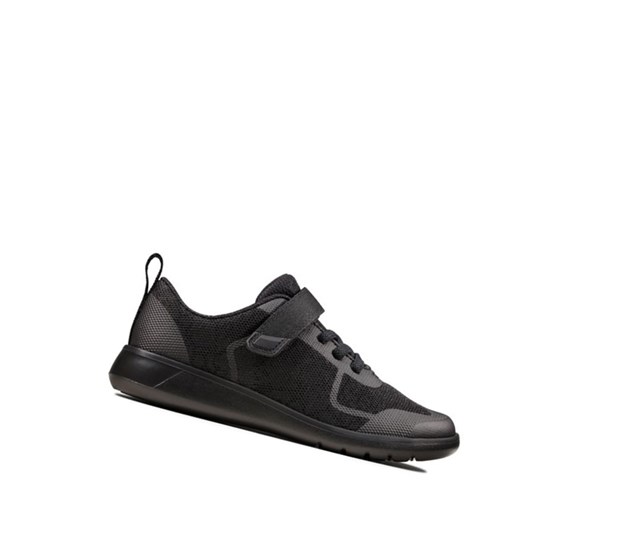 Clarks Scape Bright Schulschuhe Mädchen Schwarz | LUVQ26105