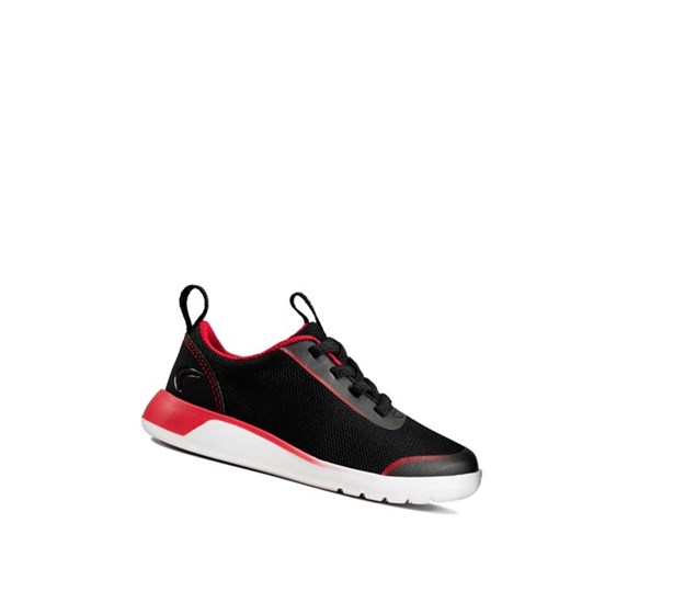 Clarks Suburb Spark Sneakers Jungen Schwarz | PNGI09675