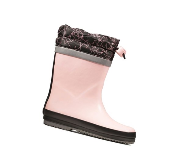 Clarks Tarri Tie Regenstiefel Mädchen Rosa | UKAR85237