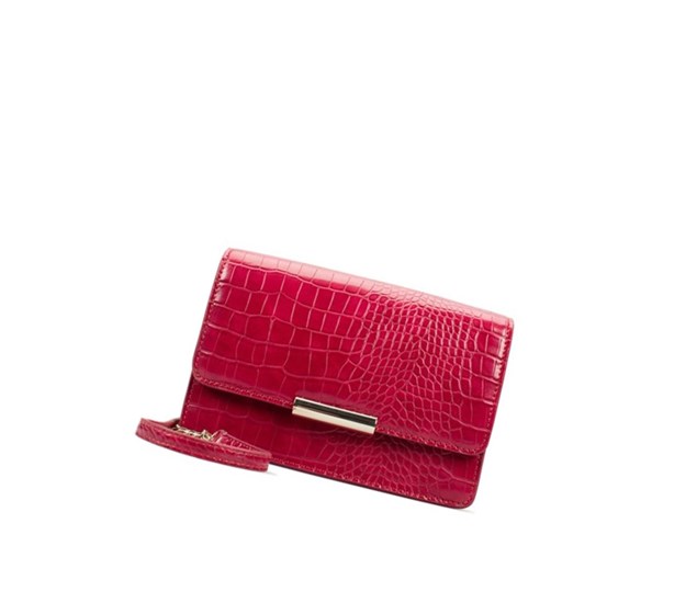 Clarks Treen Willow crossbody taschen Damen Fuchsie | DEXG50912