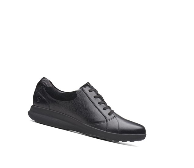Clarks Un Adorn Spitze Leder Weite Fit Lederschuhe Damen Schwarz | BKXR84672