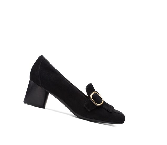 Clarks Un Cosmo Go Wildleder Hohe Schuhe Damen Schwarz | NXJL21635