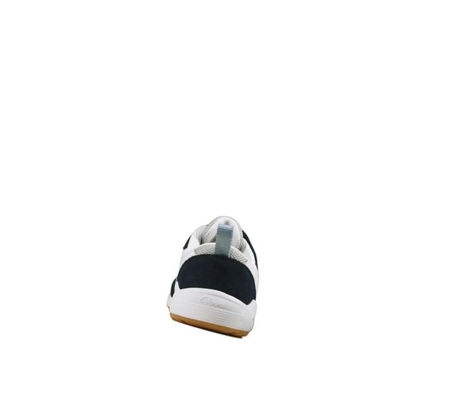 Clarks Aeon Flex Textil Sneakers Jungen Navy | LFSC02817