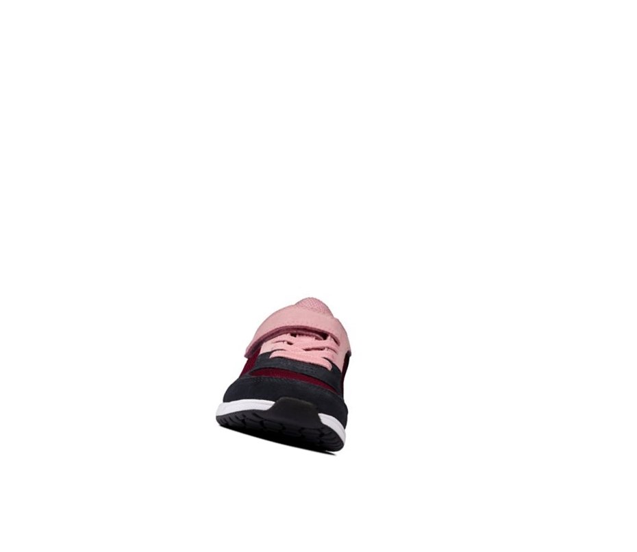Clarks Aeon Flex Textil Sneakers Mädchen Bordeaux | NIEH07159
