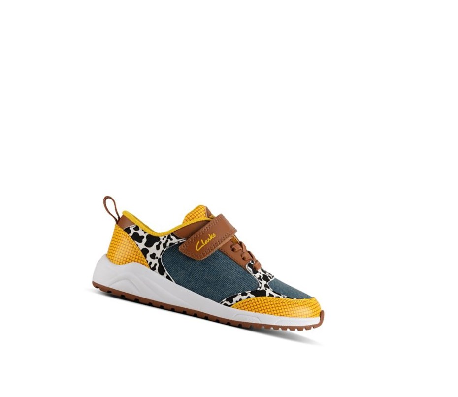Clarks Aeon Howdy Sneakers Jungen Blau | GZPF58413