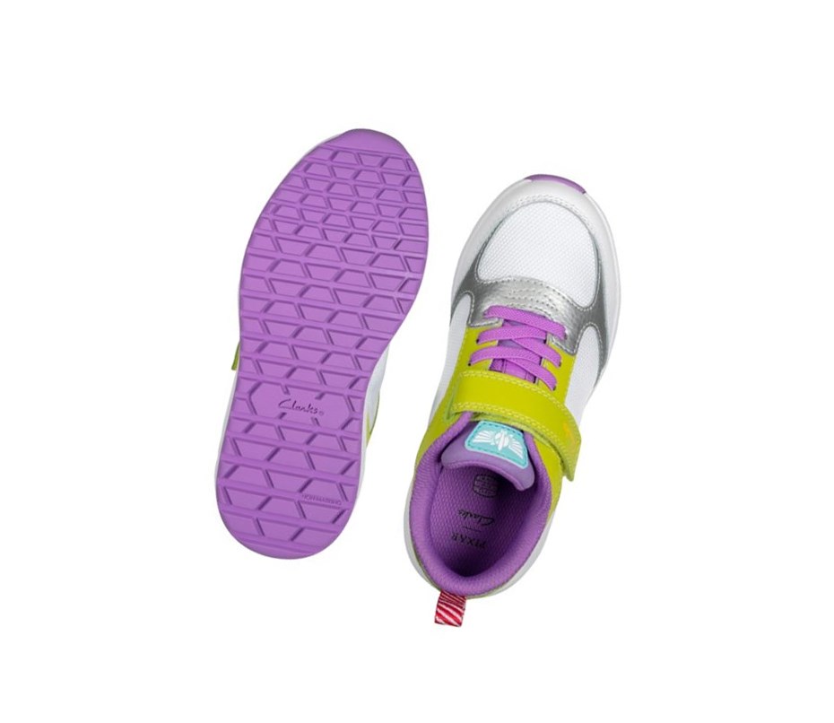 Clarks Aeon Howdy Sneakers Jungen Weiß | HNQJ23180