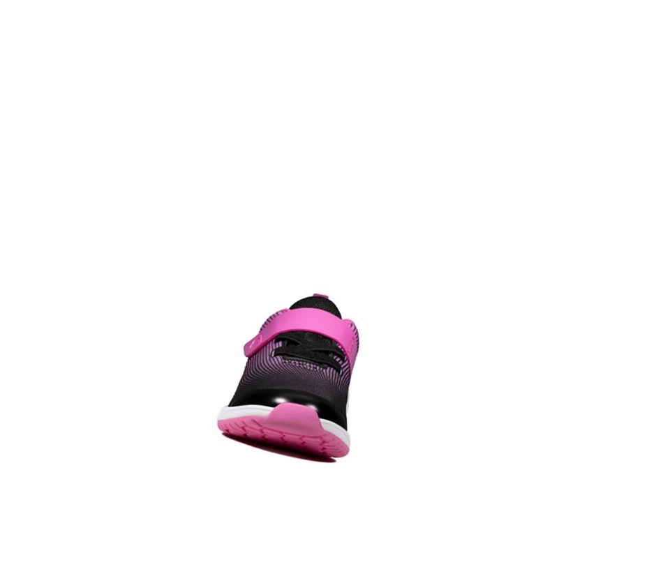 Clarks Aeon Pace Leder Lederschuhe Mädchen Rosa | ZVDS94163