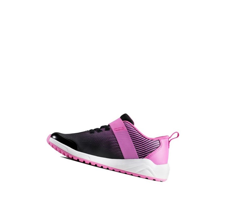 Clarks Aeon Pace Leder Sneakers Mädchen Rosa | XNWJ76930