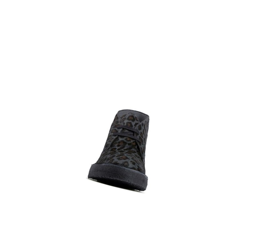 Clarks Arisa Print Wüstenstiefel Damen Leopard | XTRB86329