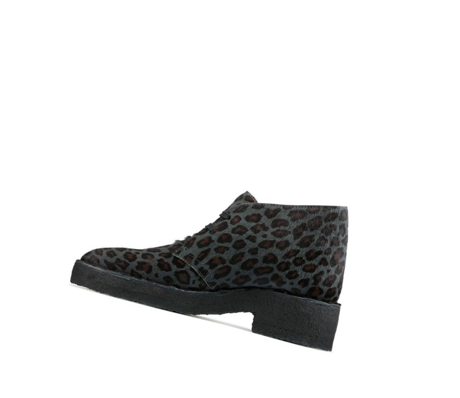 Clarks Arisa Print Wüstenstiefel Damen Leopard | XTRB86329