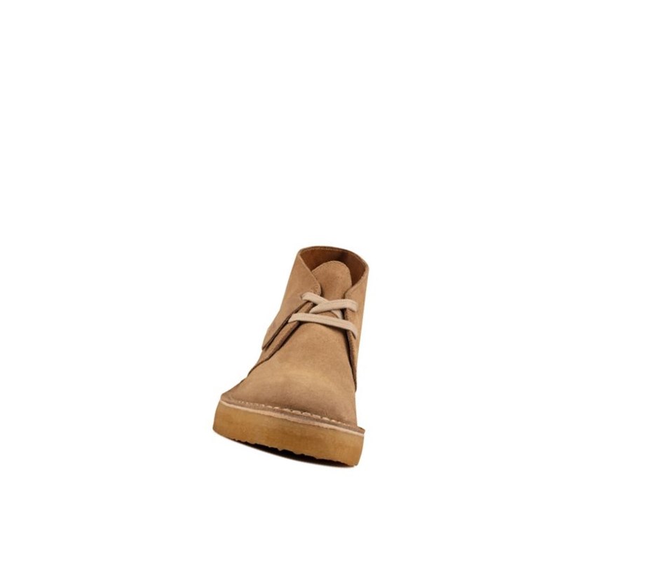 Clarks Arisa Wildleder Wüstenstiefel Damen Braun | BKSV07143