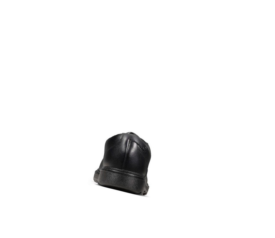 Clarks Asher Jazz Leder Schulschuhe Jungen Schwarz | FAWR12645