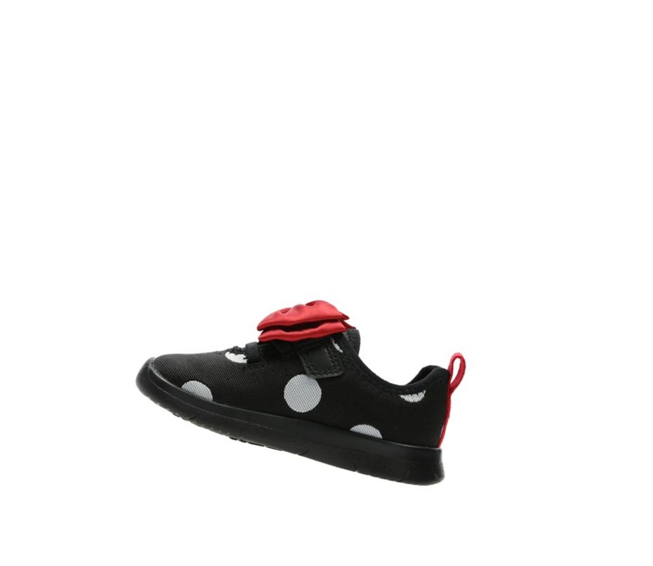 Clarks Ath Bow Freizeitschuhe Mädchen Schwarz | KDAF51347