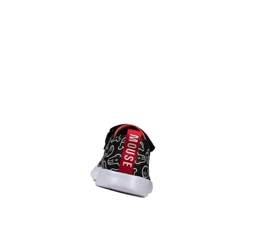 Clarks Ath Comic Leder Sneakers Mädchen Schwarz | JFTN36487