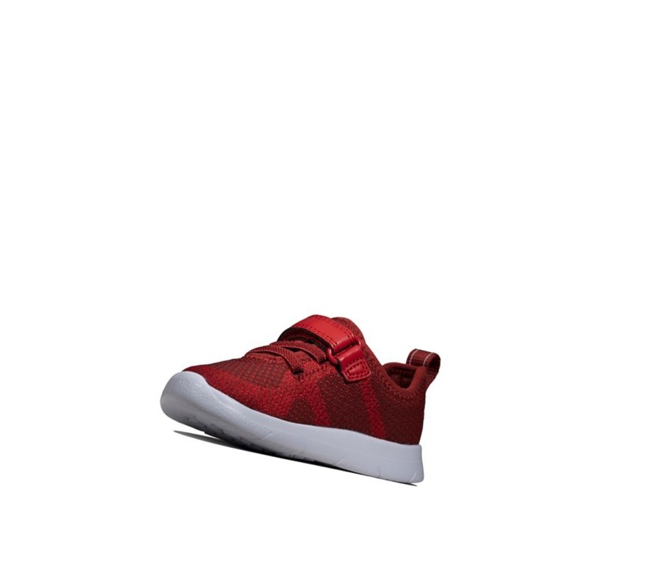 Clarks Ath Flux Textil Freizeitschuhe Jungen Bordeaux | YLVX80259