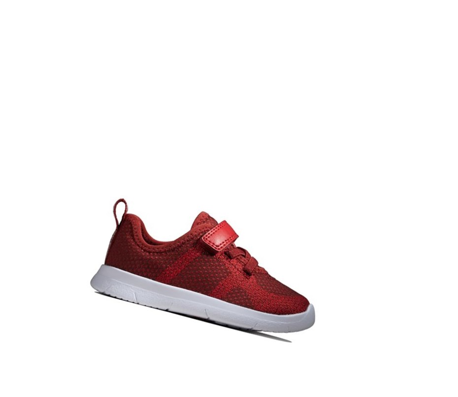 Clarks Ath Flux Textil Freizeitschuhe Mädchen Bordeaux | RLHE12460