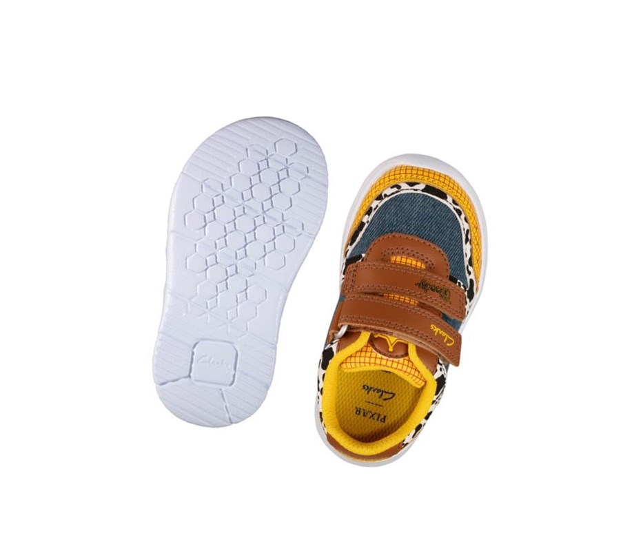 Clarks Ath Howdy Freizeitschuhe Jungen Blau | TDBN97164