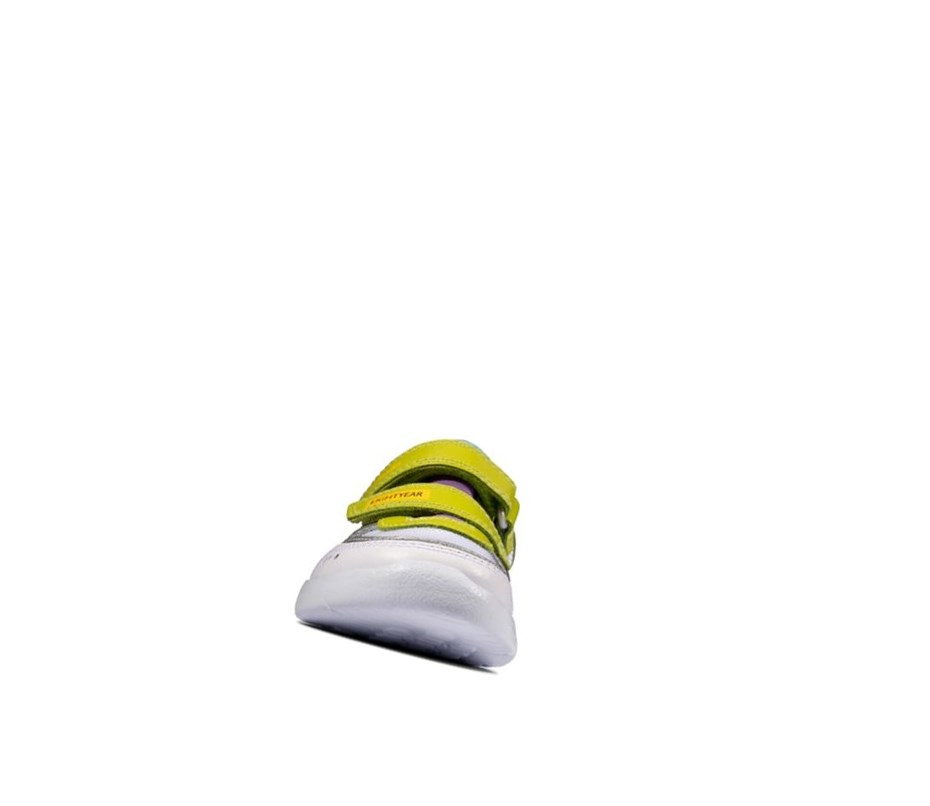 Clarks Ath Howdy Freizeitschuhe Mädchen Weiß | HEWB35247