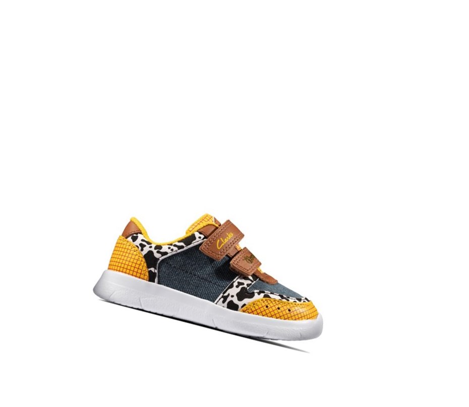 Clarks Ath Howdy Freizeitschuhe Mädchen Blau | PUXG89243
