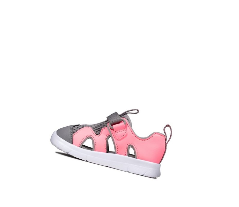 Clarks Ath Surf Synthetik Freizeitschuhe Jungen Rosa | LJPI67034