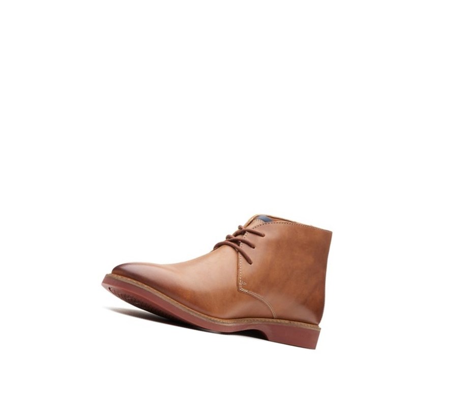 Clarks Atticus Limit Leder Wüstenstiefel Herren Braun | RWDJ57623