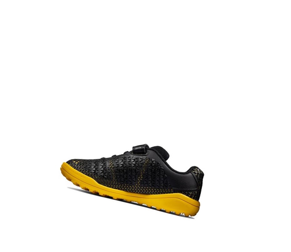 Clarks Award Swift Sneakers Jungen Schwarz Gelb | FKOV25013
