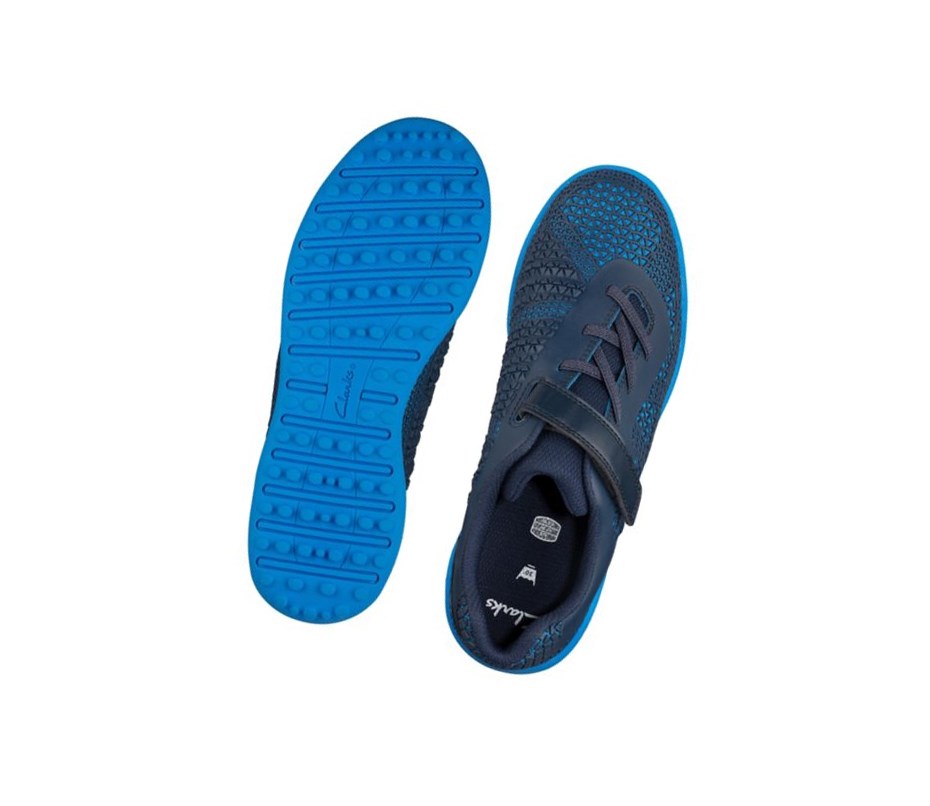 Clarks Award Swift Sneakers Mädchen Navy Blau | CHZB24810
