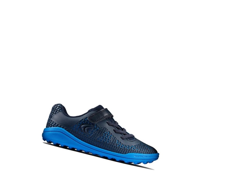 Clarks Award Swift Sneakers Mädchen Navy Blau | EFTG81043