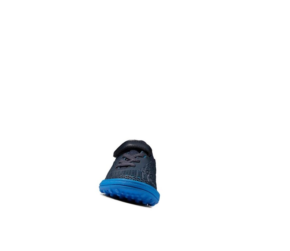 Clarks Award Swift Sneakers Mädchen Navy Blau | NTOV01284