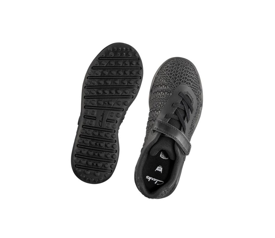 Clarks Award Swift Sneakers Mädchen Schwarz | CUXJ01452