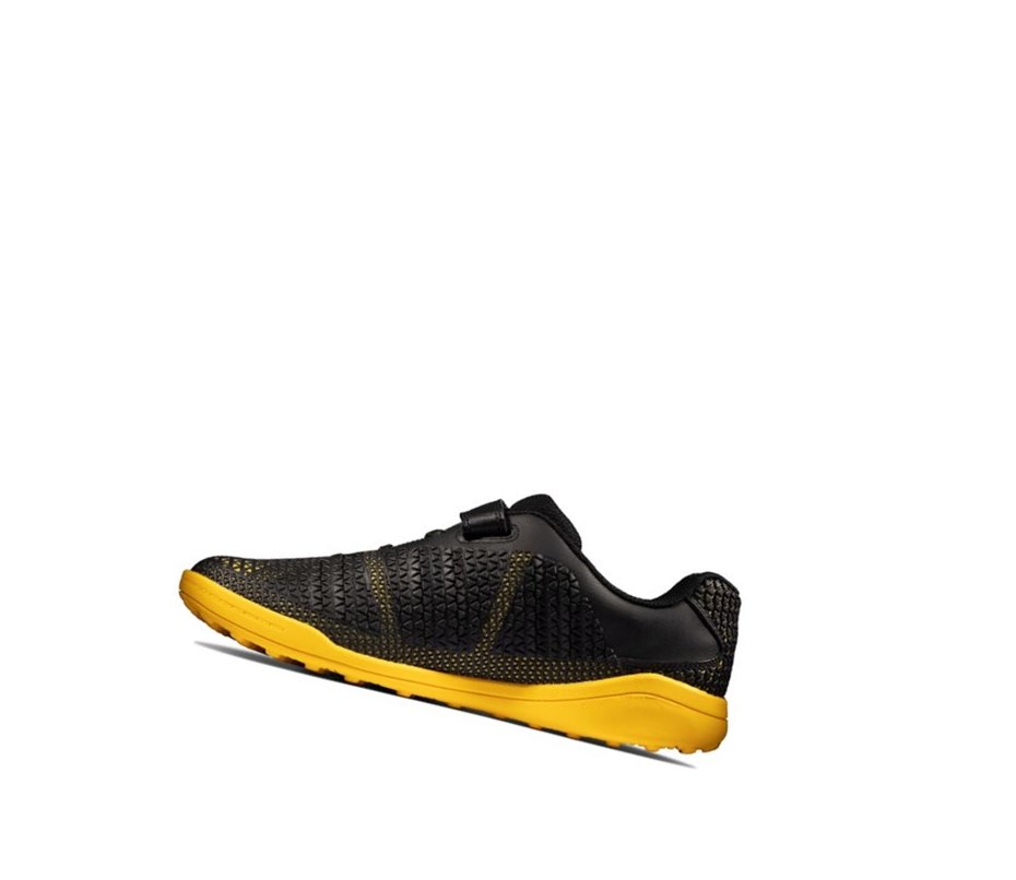 Clarks Award Swift Sneakers Mädchen Schwarz Gelb | EXZQ69105