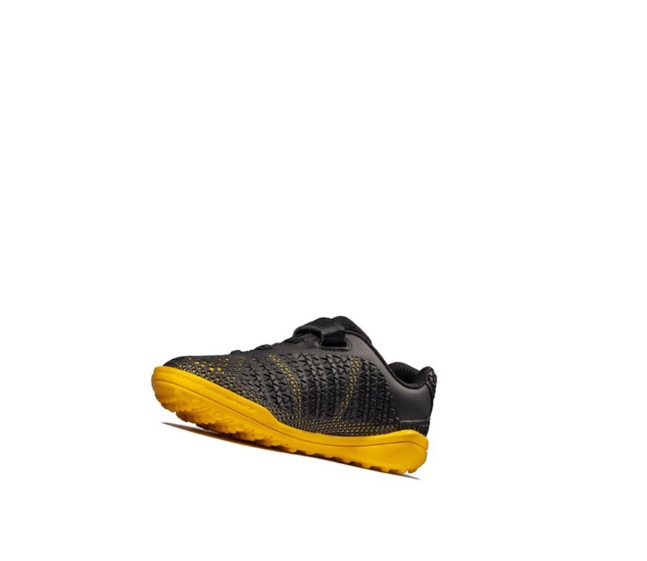 Clarks Award Swift Sneakers Mädchen Schwarz Gelb | XBDH42831