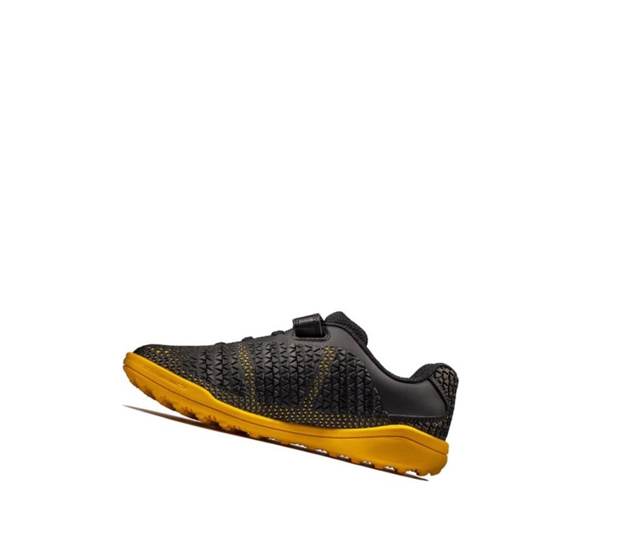 Clarks Award Swift Sneakers Mädchen Schwarz Gelb | XBDH42831